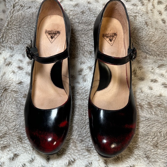 John Fluevog Queen Transcendent Mary Jane Heels - Picture 3 of 7